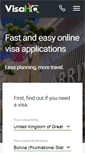 Mobile Screenshot of bolivia.visahq.co.uk