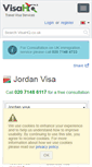 Mobile Screenshot of jordan.visahq.co.uk