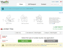 Tablet Screenshot of jordan.visahq.co.uk