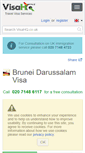 Mobile Screenshot of brunei-darussalam.visahq.co.uk