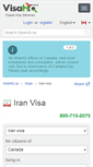 Mobile Screenshot of iran.visahq.ca