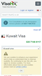 Mobile Screenshot of kuwait.visahq.co.uk