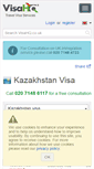 Mobile Screenshot of kazakhstan.visahq.co.uk