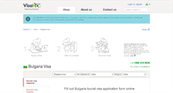 Desktop Screenshot of bulgaria.visahq.in