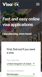 Mobile Screenshot of montenegro.visahq.co.uk