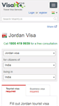 Mobile Screenshot of jordan.visahq.in