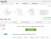 Tablet Screenshot of jordan.visahq.in