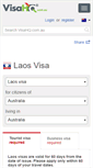 Mobile Screenshot of laos.visahq.com.au