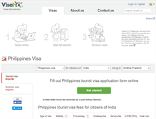 Tablet Screenshot of philippines.visahq.in