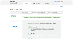 Desktop Screenshot of portugal.visahq.com