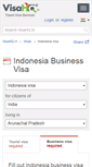 Mobile Screenshot of indonesia.visahq.in