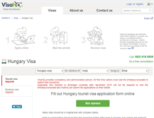 Tablet Screenshot of hungary.visahq.in