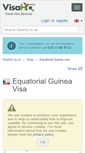 Mobile Screenshot of equatorial-guinea.visahq.co.uk