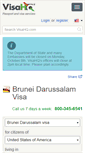 Mobile Screenshot of brunei-darussalam.visahq.com