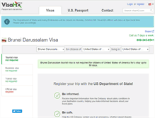Tablet Screenshot of brunei-darussalam.visahq.com
