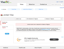 Tablet Screenshot of jordan.visahq.com.ng