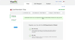 Desktop Screenshot of liechtenstein.visahq.com