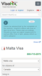 Mobile Screenshot of malta.visahq.ca