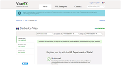 Desktop Screenshot of barbados.visahq.com