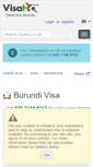 Mobile Screenshot of burundi.visahq.co.uk