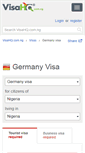 Mobile Screenshot of germany.visahq.com.ng