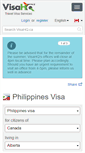 Mobile Screenshot of philippines.visahq.ca