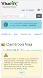 Mobile Screenshot of cameroon.visahq.co.uk