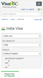 Mobile Screenshot of india.visahq.in