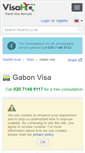 Mobile Screenshot of gabon.visahq.co.uk