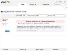 Tablet Screenshot of netherlands-antilles.visahq.in