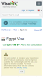 Mobile Screenshot of egypt.visahq.co.uk