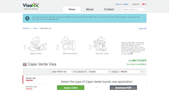 Desktop Screenshot of cape-verde.visahq.ca