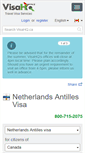 Mobile Screenshot of netherlands-antilles.visahq.ca