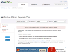 Tablet Screenshot of central-african-republic.visahq.com.ng