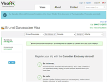 Tablet Screenshot of brunei-darussalam.visahq.ca