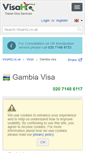 Mobile Screenshot of gambia.visahq.co.uk
