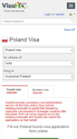 Mobile Screenshot of poland.visahq.in